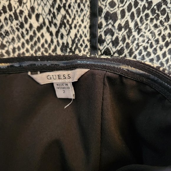 Guess Snakeskin Pattern Mini Dress - Picture 4 of 7